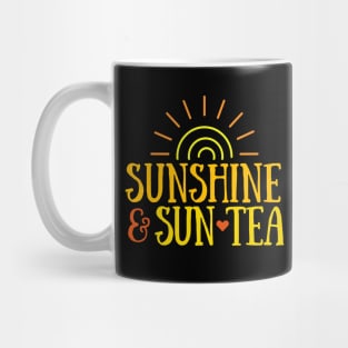 Sunshine & Sun Tea - Summer Iced Tea Mug